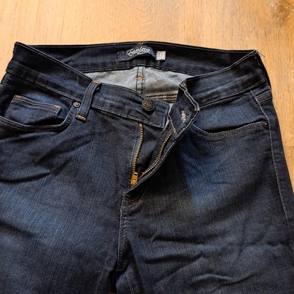 Eunina Navy Blue Denim Stretch Skinny Jeans Women / Junior's Size 9 - Picture 1 of 8